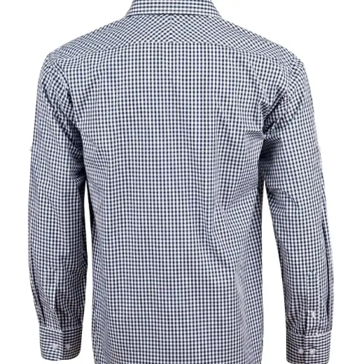 Picture of Winning Spirit, Mens Gingham Check L/S Shirt